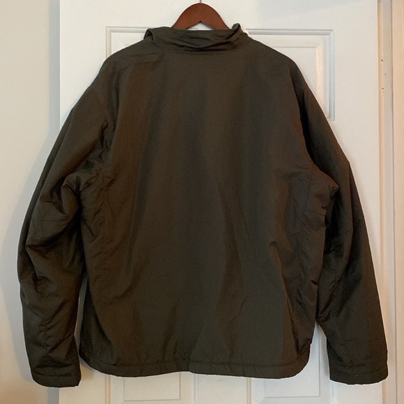 Eddie Bauer Men's Green Fleece Lined Soft Shell Jacket Size Extra Large - Picture 2 of 15